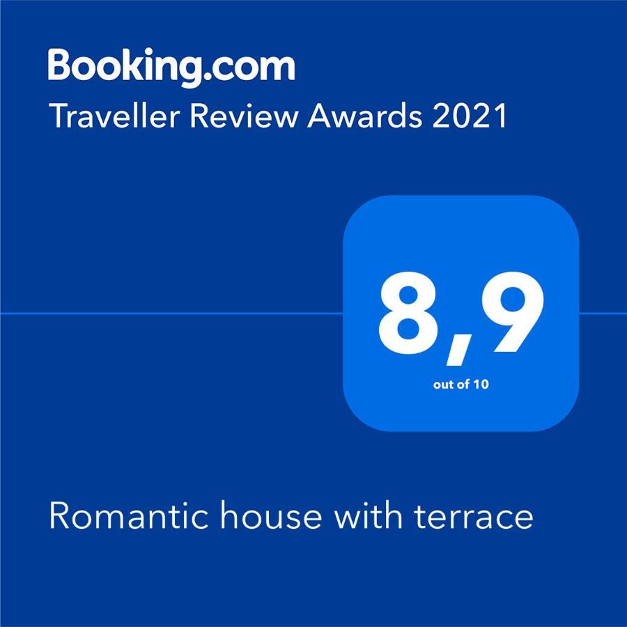 Romantic House With Terrace Exterior photo
